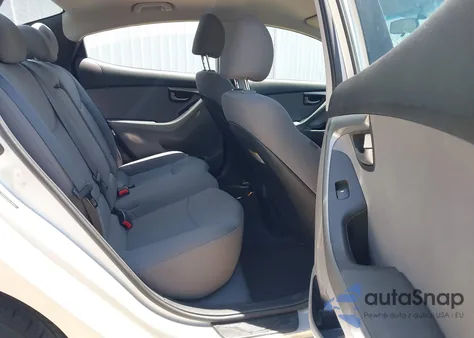 2016 Hyundai Elantra Se from USA, damaged, VIN 5NPDH4AE9GH768620